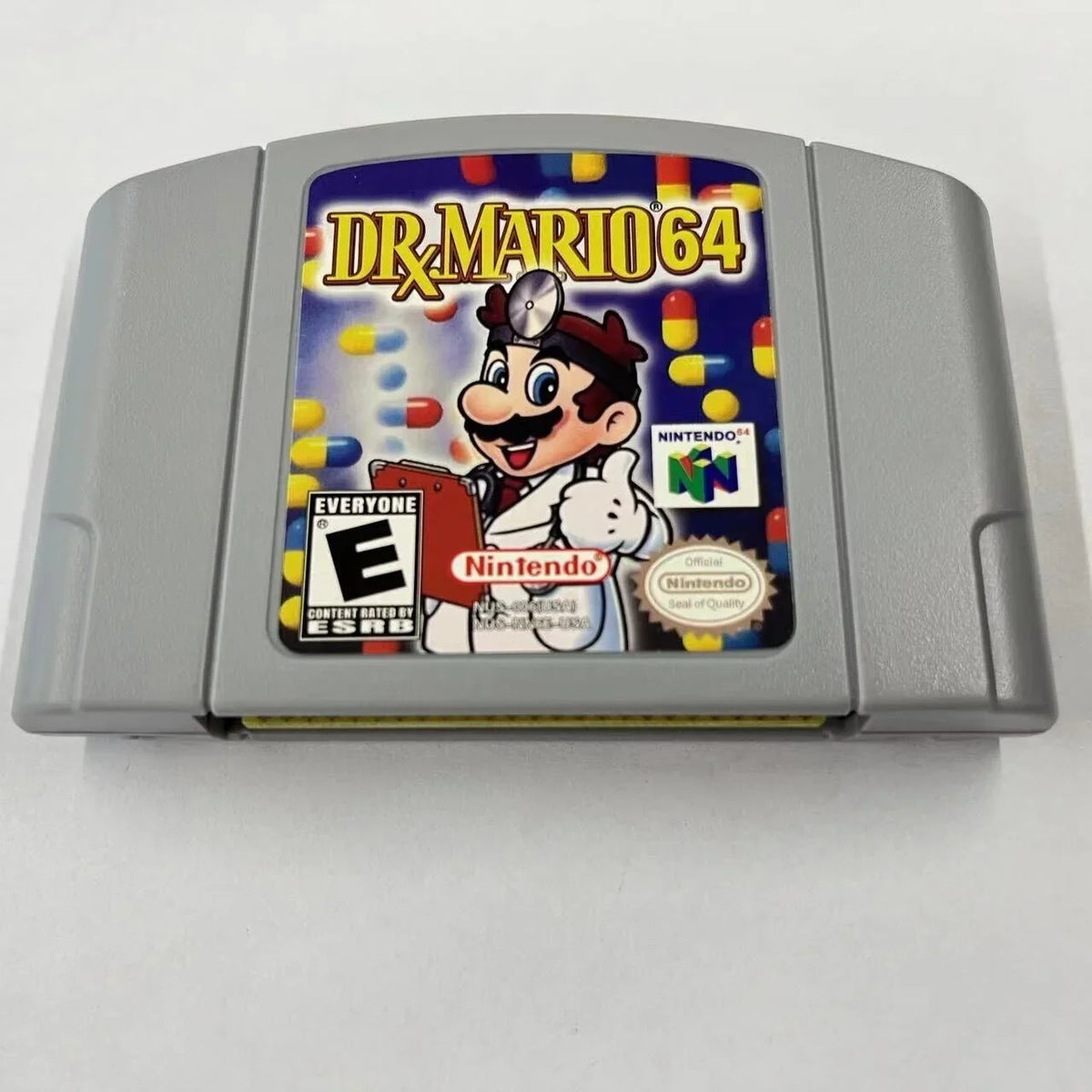 version -. Mario 64 Video Game Cassette Card for Nintendo N64 Console U.S.A. Dr