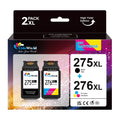 PG-275XL CL-276XL Ink Cartridge for  275 276  for  275XL 276XL Ink Fir for  Pixma TS3500 TS3520 TS3522 TR4700 TR4720 TR4722 (1 Black, 1 Tri-Color)