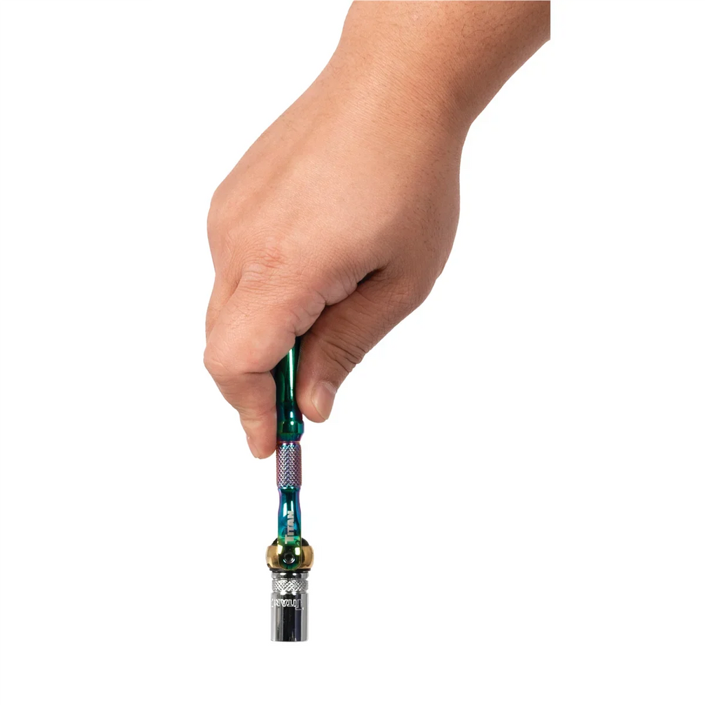 Drive Titanium Swivel Head Micro Ratchet. Titan 1/4 in