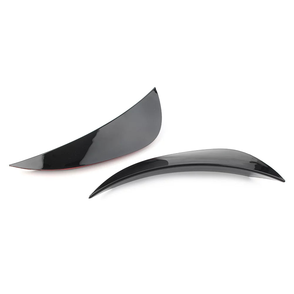 ZS Auto Front Bumper Air Vent shield Trim Glossy Black ABS For Mercedes Benz W205 AMG C-Class C180 C200 C300 C400 2015 2016 2017 2018
