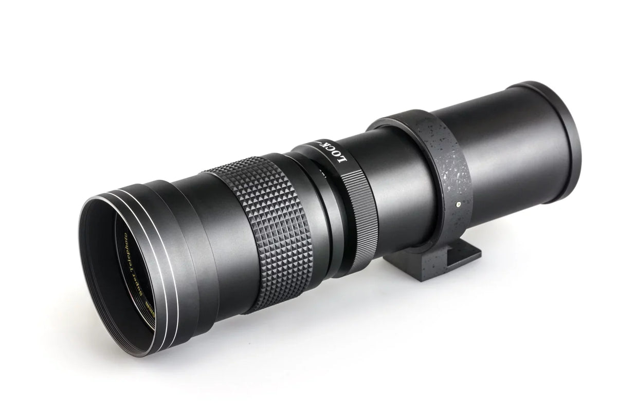 420mm-1600mm f8.3 HD Telephoto Lens Bundle for  EOS 7D 6D 5D Mark II II 2 3