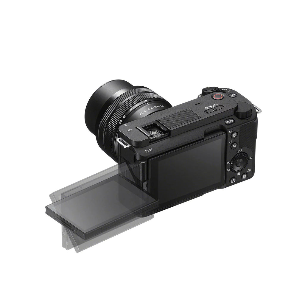 Alpha ZV-E1 Mirrorless Camera with 50mm Lens (ILCZV-E1/B, Black) Bundle