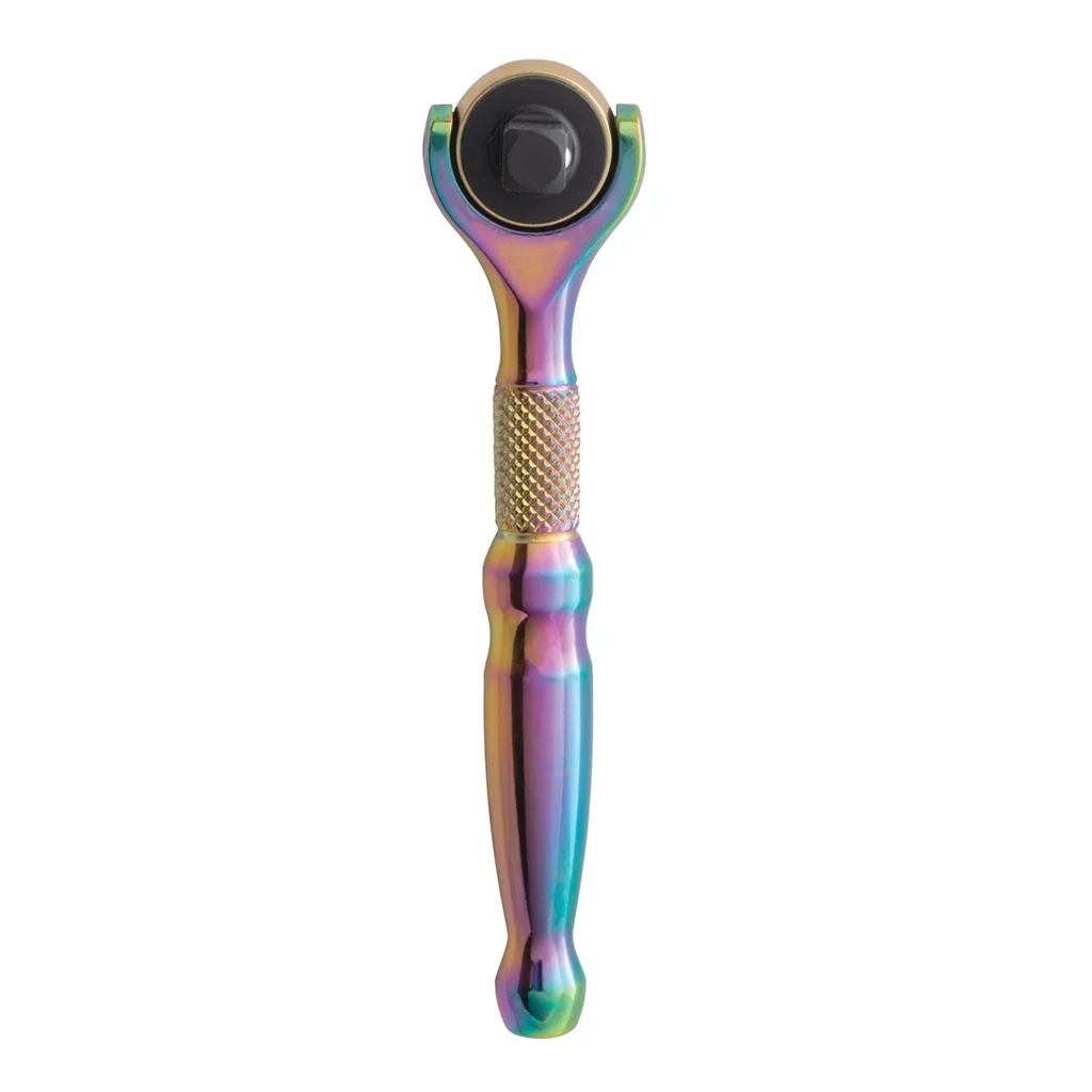 Drive Titanium Swivel Head Micro Ratchet. Titan 1/4 in