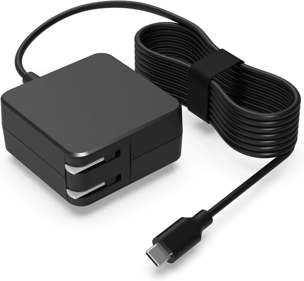 Guy-Tech 45w USB-C Ac Adapter matching with  100e Chromebook 81MA0022US Power Cord