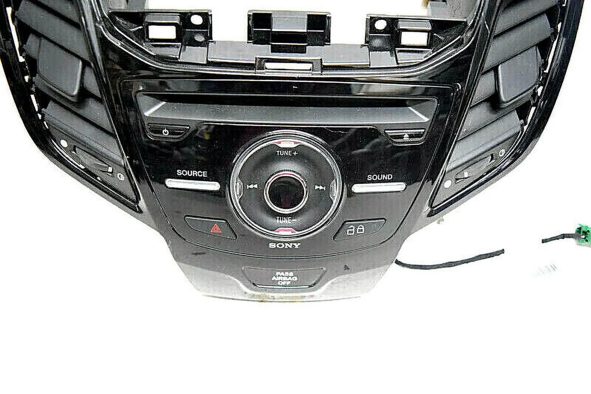 14  Fiesta  Radio Face Control Panel