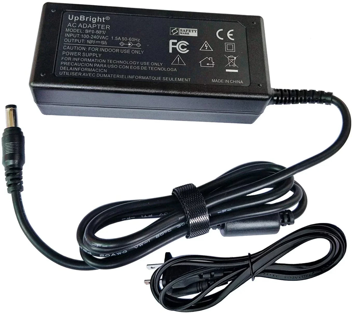 UPBRIGHT NEW Global AC / DC Adapter For  Vostro 14 3000 3458 14-3458 VOS3458-3625 VOS3458-4250 VOS3458-3750 14" LED Laptop Notebook PC Power Supply Cord Charger