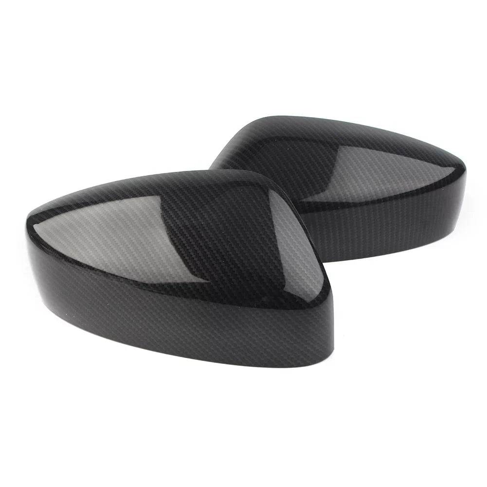 BFY Car Rearview Rear View Mirror wrap Trim For 2017 2018 2019 Mazda CX-5 ABS 2Pcs Carbon Fiber Styling
