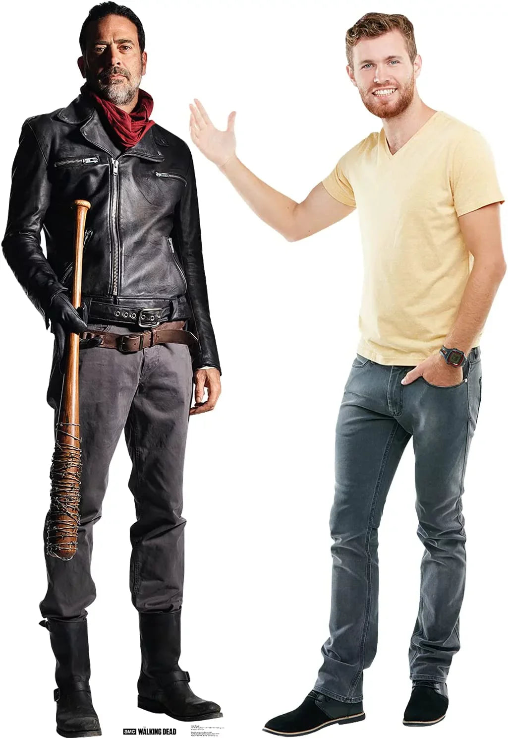 Negan - The Walking Dead Cardboard Standup. 74 x 23 in