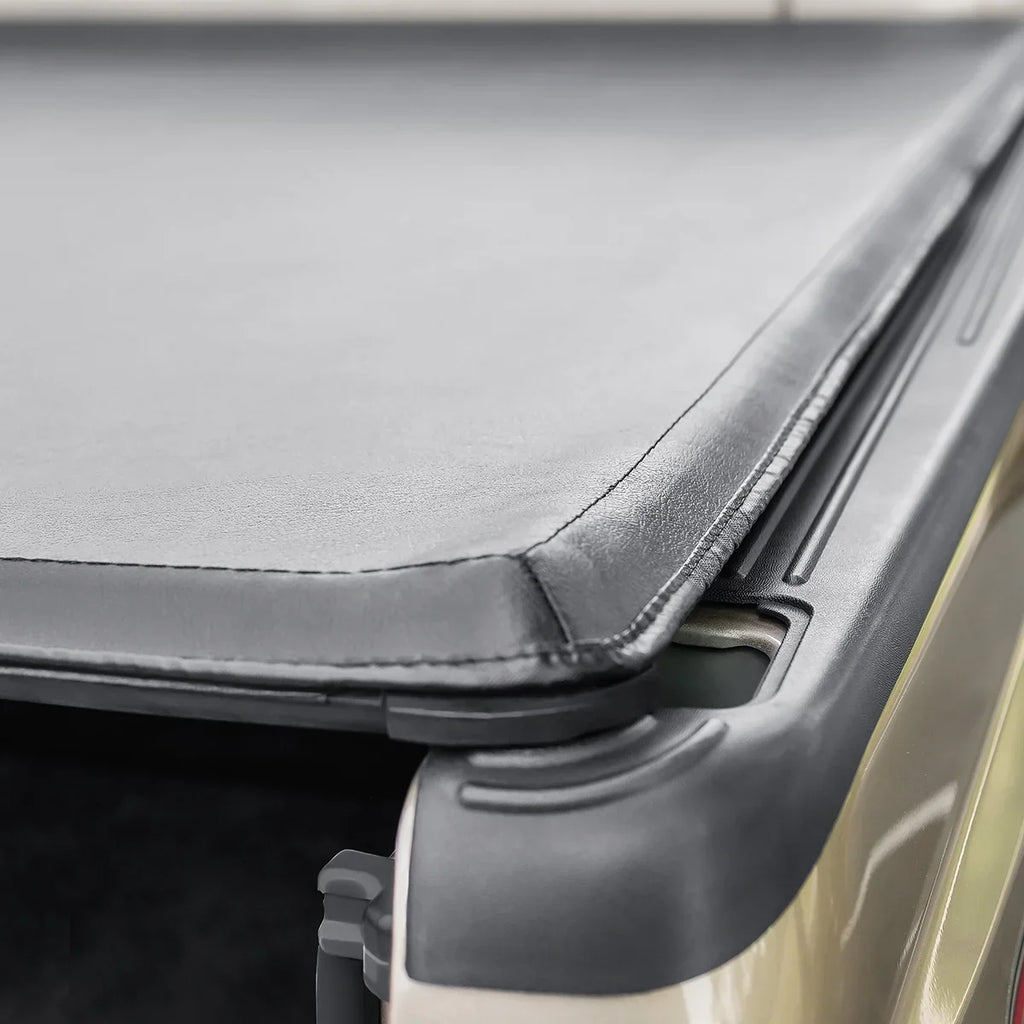 Auto Drive Soft Roll up Truck Bed Tonneau protector Fits 94-10 Dodge Ram 1500 2500 3500 / 11-18 Ram 1500 2500 3500 8Ft Bed