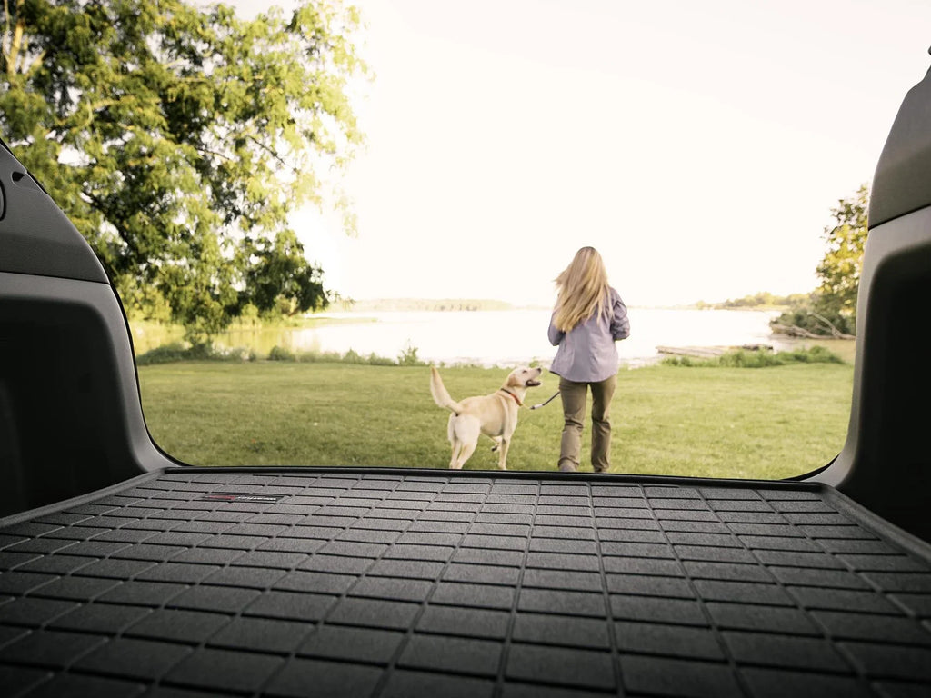 WeatherTech Cargo Trunk Liner matching with 2014-2015  Highlander - Behind 3rd Row Seating, Black