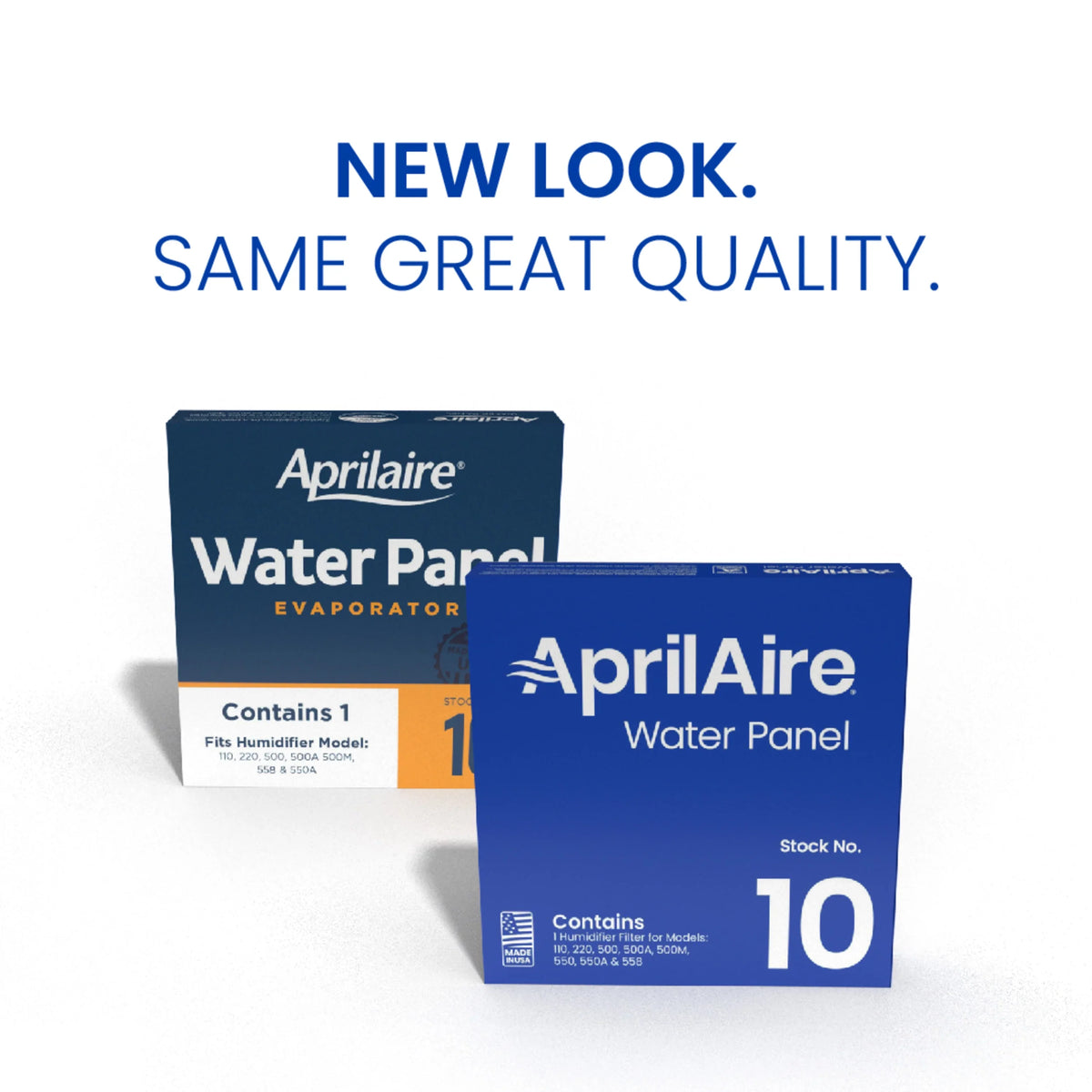 AprilAire 10 Replacement moisture Panel for AprilAire Whole-House Humidifier Models 110, 220, 500, 500A, 500M, 550, 550A, 558 (Pack of 4)