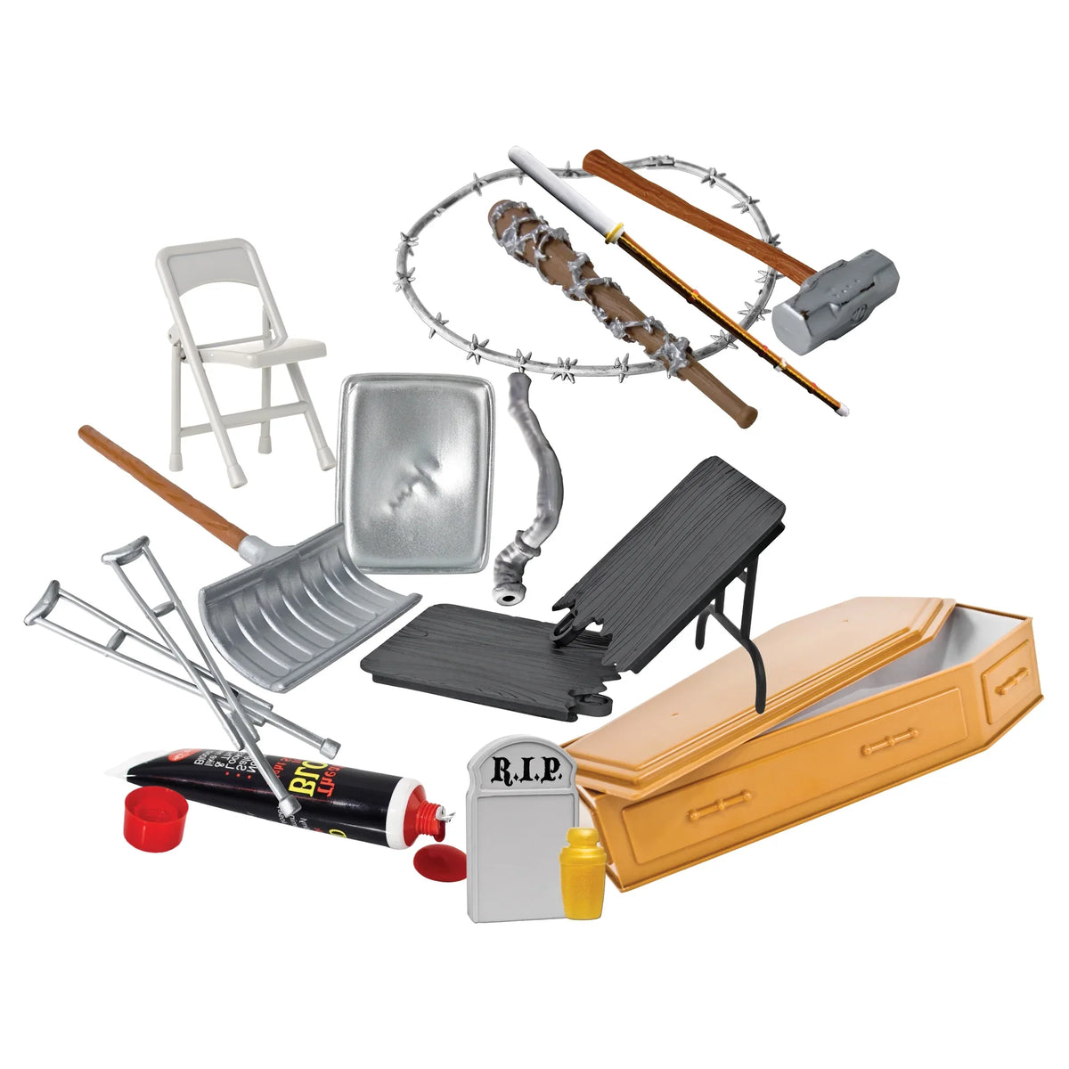Hardcore Coffin 15 Piece Special Deal For WWE Wrestling Action Figures