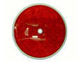 Reflector - Center Hole Mount - Red (300 Pack). Cortina 13-099-32 3-3/8" Dia