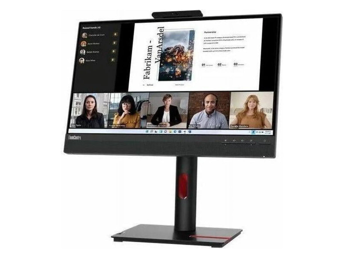 ThinkCentre Tiny-In-One 22 Gen 5 21.5" Webcam Full HD LED Monitor - 16:9 - Black - 22" Class - In-plane Switching (IPS) Technology - WLED Backlight - 1920 x 1080 - 16.7 Million Colors - 250 ...