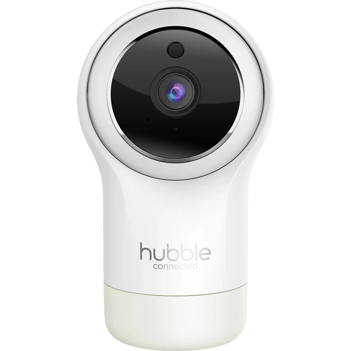 Hubble Connected Nursery Pal Glow+ Twin with 2 Cameras, HD Color Screen, and Hubble Grip in White