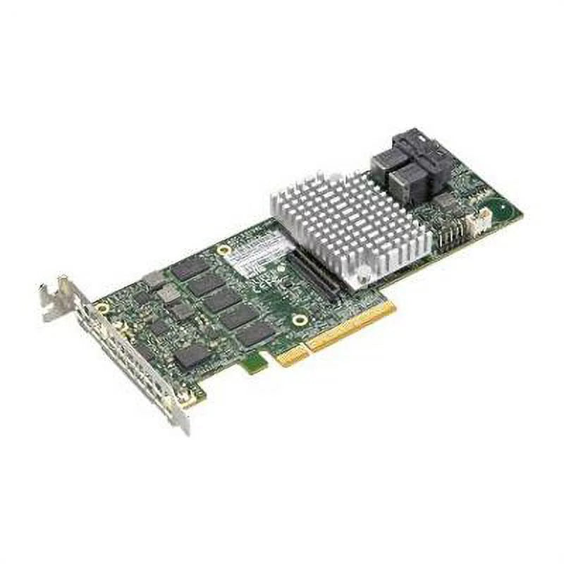 Supermicro 8-Port SAS3 12Gb/s & SATA3 6Gb/s Gen4 PCIe x8 Hardware RAID 0, 1, 5, 6, 10, 50 & 60, Broadcom 3108, AOC-S3108L-H8iR