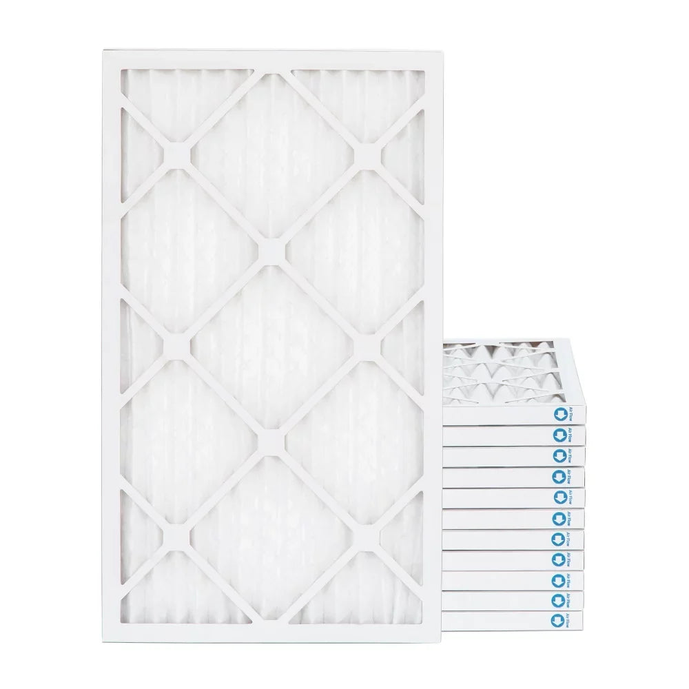 Actual Size: 11-1/2 x 24-1/2 x 3/4. Case of 12. 12x25x1 MERV 11, MPR 1000 Pleated AC Furnace 1" Air Filters by Pamlico