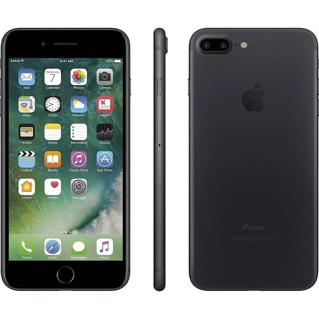 Restored  iPhone 7 Plus 128GB, Black - Unlocked GSM (Refurbished)
