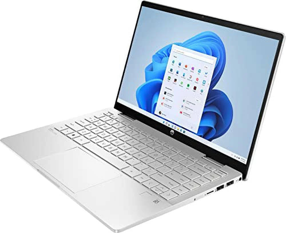Pavilion X360 2-in-1 Laptop 2022, 14" FHD IPS Touchscreen  EVO Platform 12th Core i5-1235U Iris Xe Graphics 8GB DDR4 1TB SSD, Wi-Fi 6E Backlit KB, FP Reader, Windows 11 Pro, COU 32GB USB