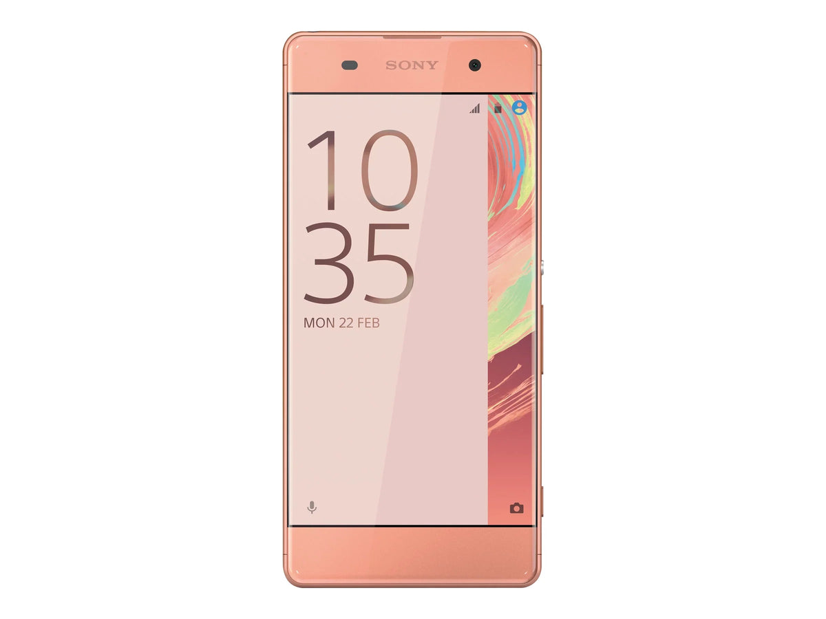 XPERIA XA - Smartphone - 4G LTE - 16 GB - microSDXC slot - GSM - 5" - 1280 x 720 pixels - TFT - RAM 2 GB - 13 MP (8 MP front camera) - Android - rose gold