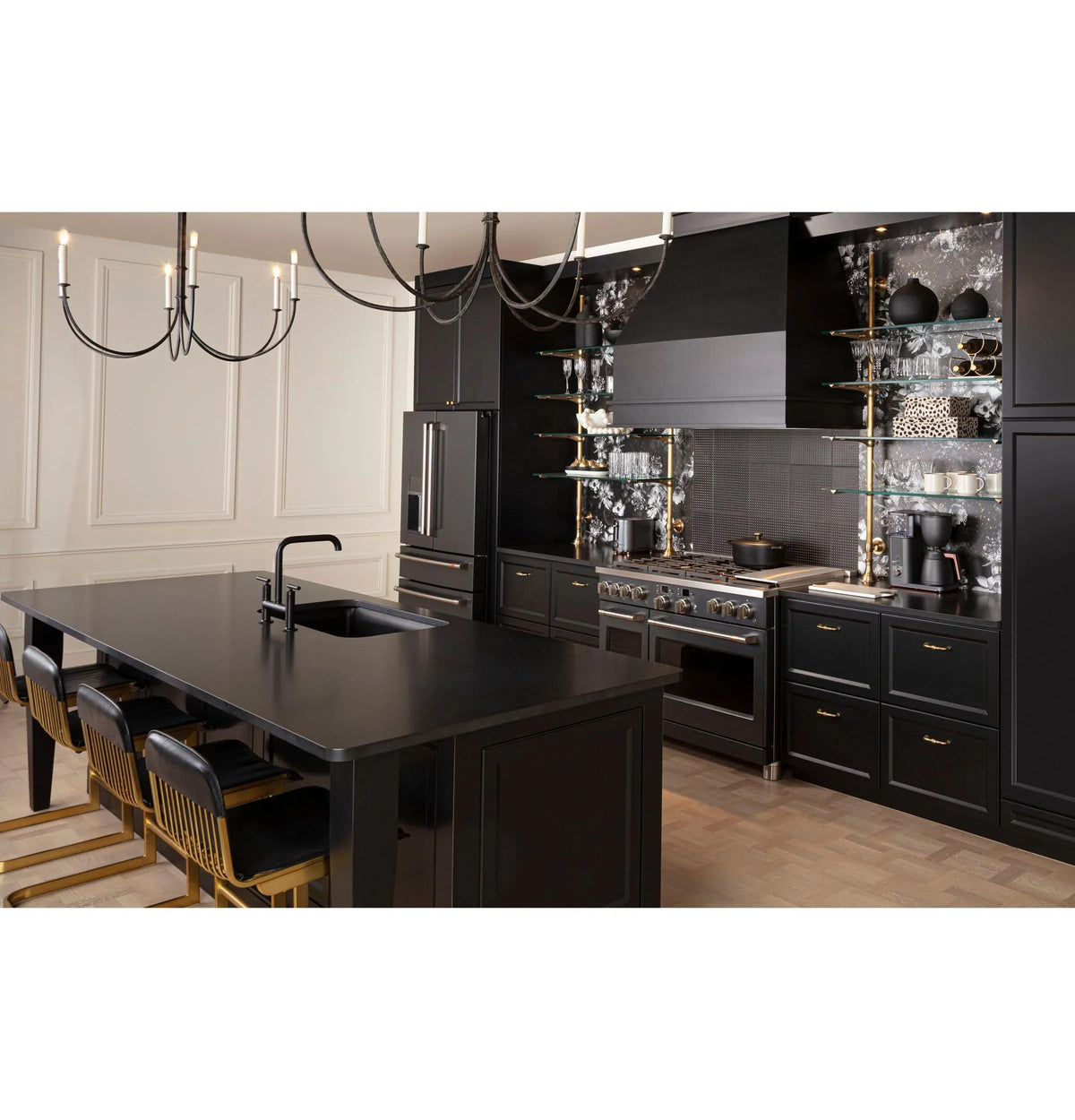 Cabinet Insert Smart Range Hood with 4-Speed/610 CFM Blower, Electronic Backlit Controls, LED Lighting