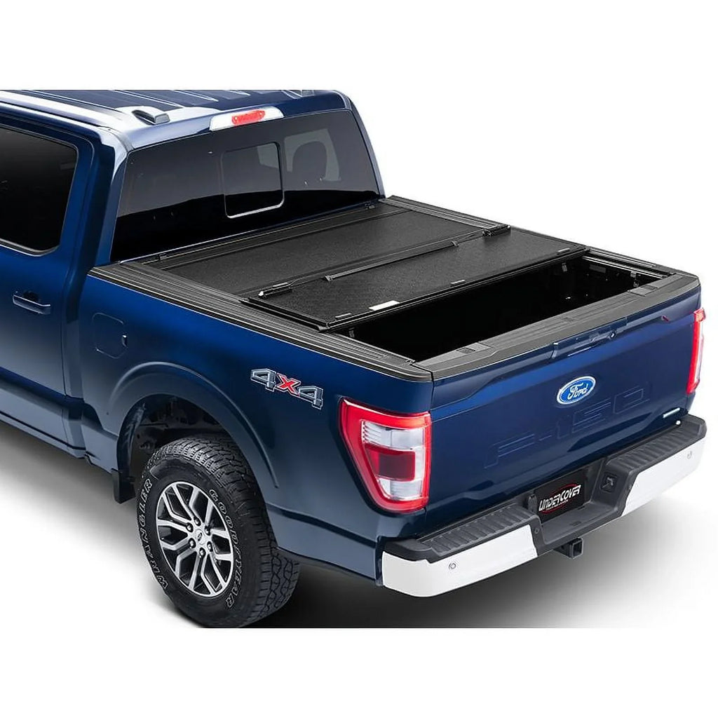 UnderCover by RealTruck ArmorFlex Hard Folding Truck Bed Tonneau protector | AX22019 | Fits 2015 - 2020  F-150 5' 7" Bed (67.1")