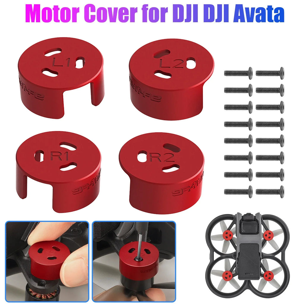 4Pcs Aluminum Motor wrap Protective Accessories for DJI Avata Drone Protection