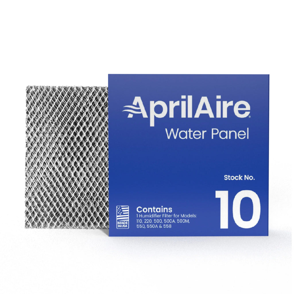 AprilAire 10 Replacement moisture Panel for AprilAire Whole-House Humidifier Models 110, 220, 500, 500A, 500M, 550, 550A, 558 (Pack of 4)