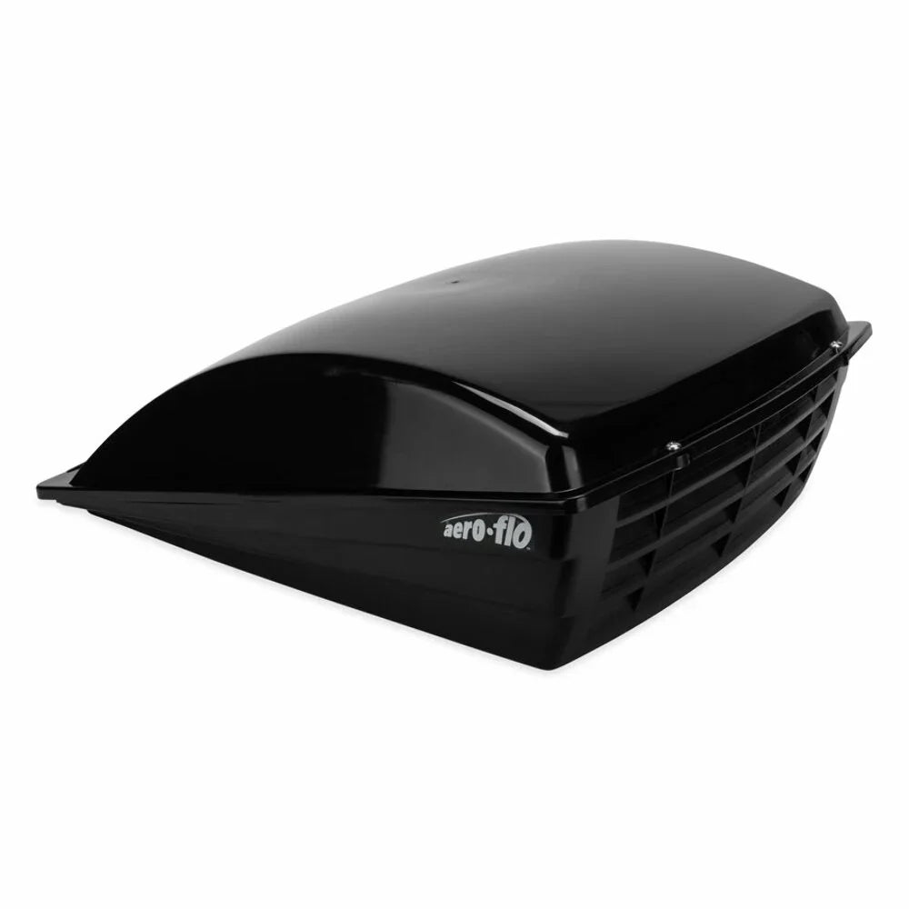 Camco Aero-Flo Roof Vent wrap, Mounts to Existing 14” x 14”  Roof Vents | Black Plastic (40711)