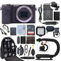 Alpha a6600 Mirrorless 24.2MP 4K Digital Camera Body + 64GB Pro Video Kit