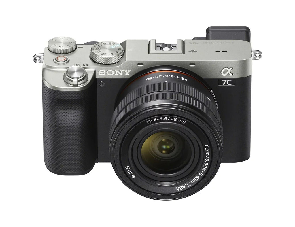 Alpha a7C Mirrorless Camera with FE 28-60mm Lens (Silver) Essentials Bundle