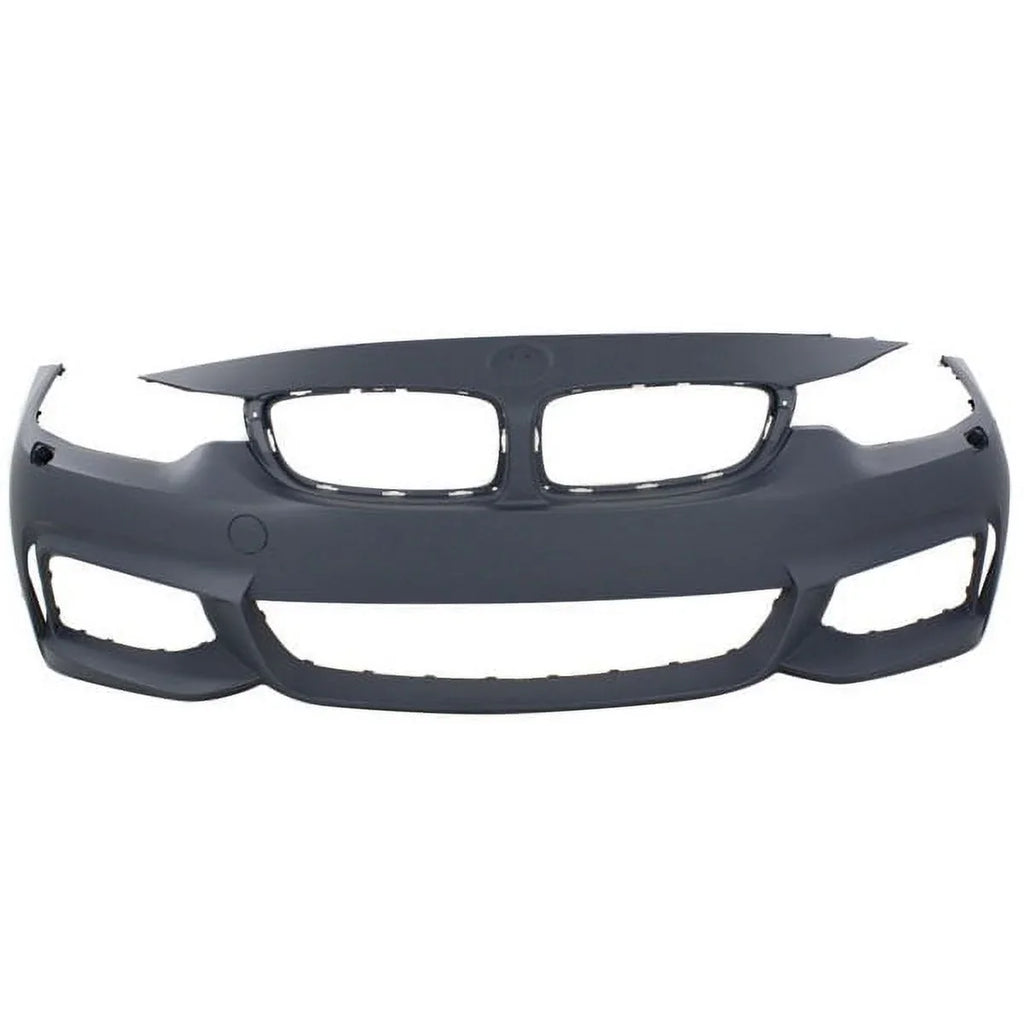 For 14-16 4-Series Front Bumper wrap Assembly Plastic w/o Side Camera BM1000341