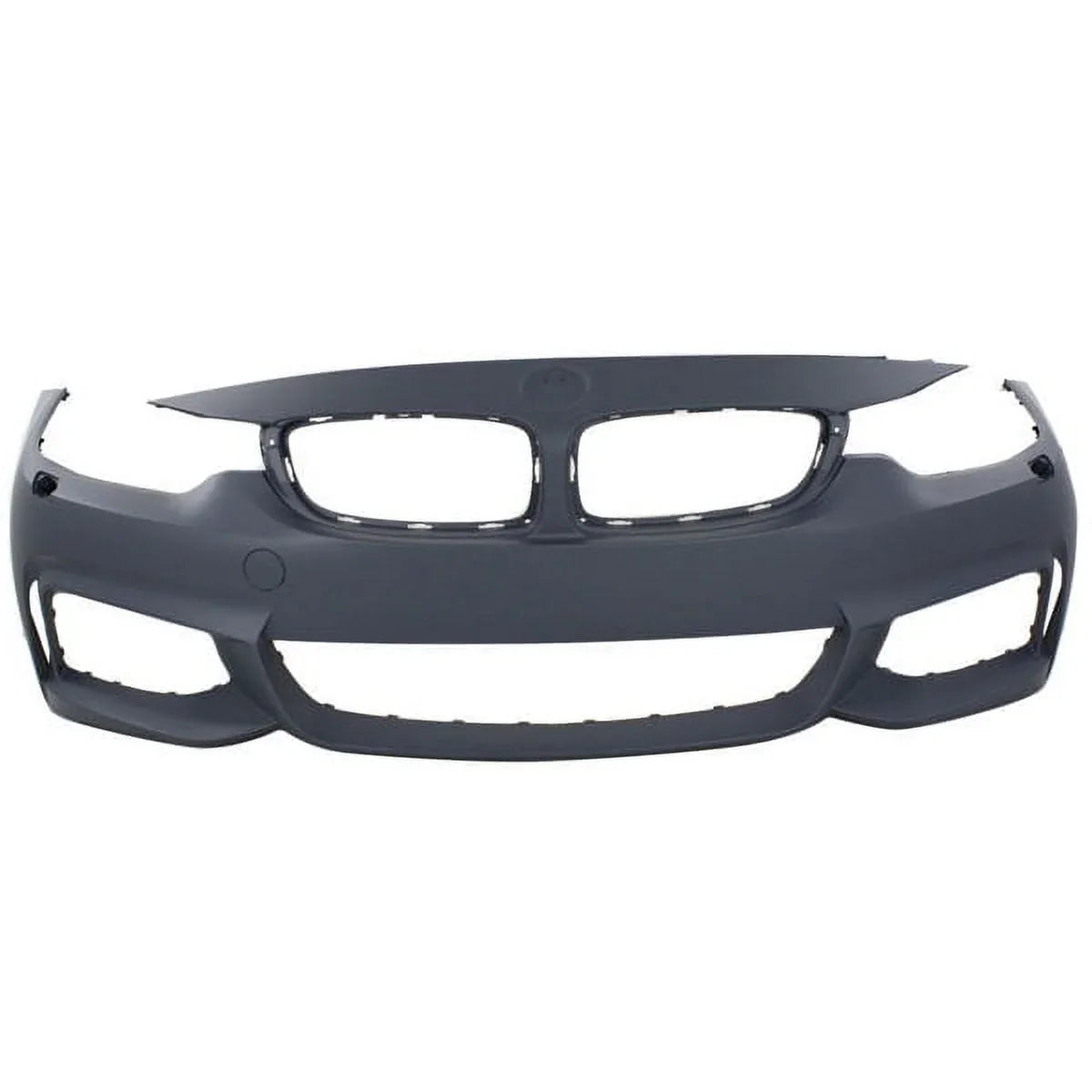 For 14-16 4-Series Front Bumper wrap Assembly Plastic w/o Side Camera BM1000341