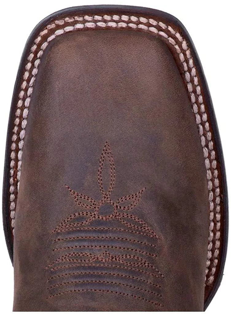 Dan Post Womens Western Boot Wide Square Toe Brown 8 W