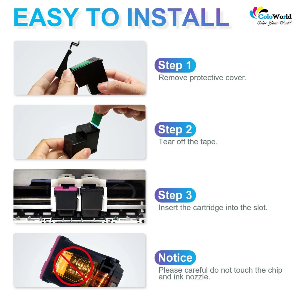 PG-275XL CL-276XL Ink Cartridge for  275 276  for  275XL 276XL Ink Fir for  Pixma TS3500 TS3520 TS3522 TR4700 TR4720 TR4722 (1 Black, 1 Tri-Color)