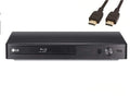 BP175 Streaming 1080p FHD Audio Blu-ray Player with Streaming Services, for Holiday Family, with Ethernet Port, HDMI, Remote Control, Black with High Speed 6FT HDMI Cable