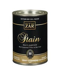 (Pack of 4). ZAR Semi-Transparent Gray Cashmere Oil-Based Wood Stain 1 qt