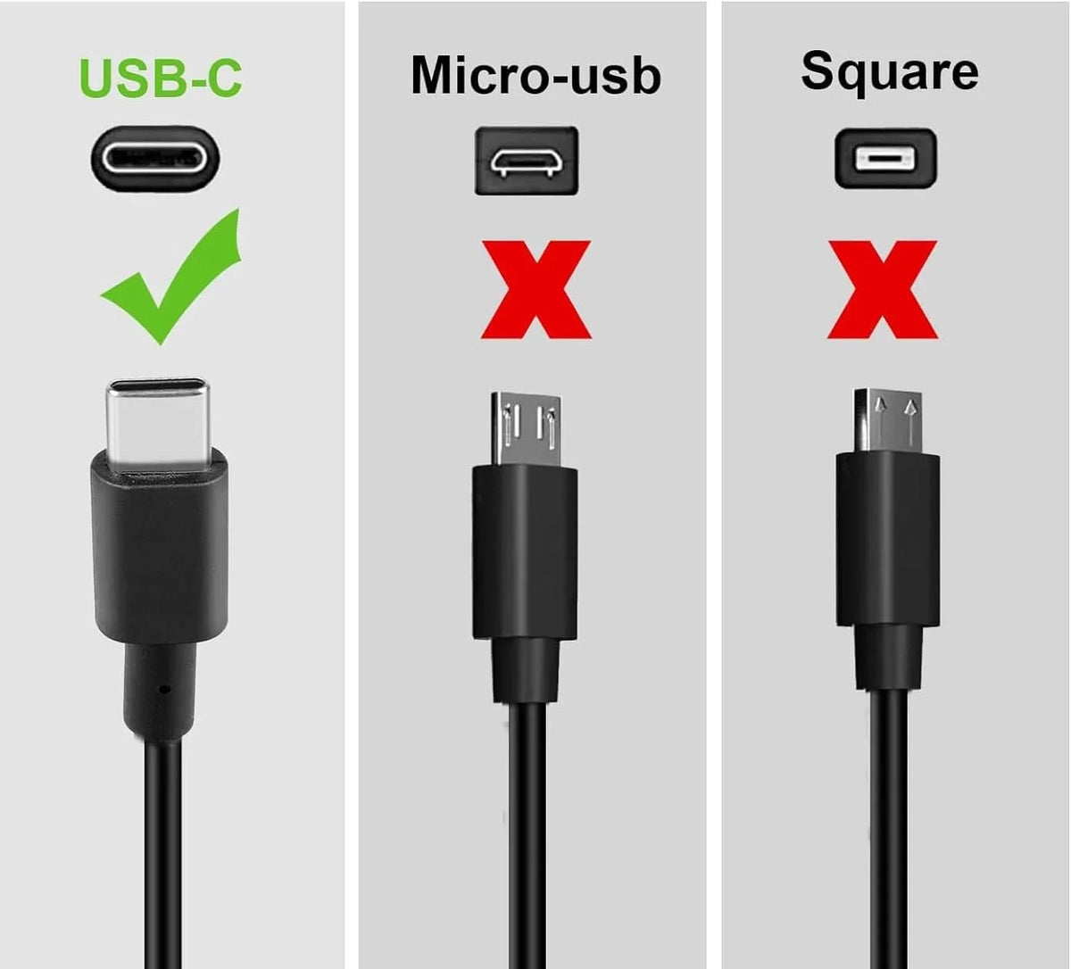Guy-Tech 45w USB-C Ac Adapter suitable with  100e Chromebook 81MA0000US Power Cord