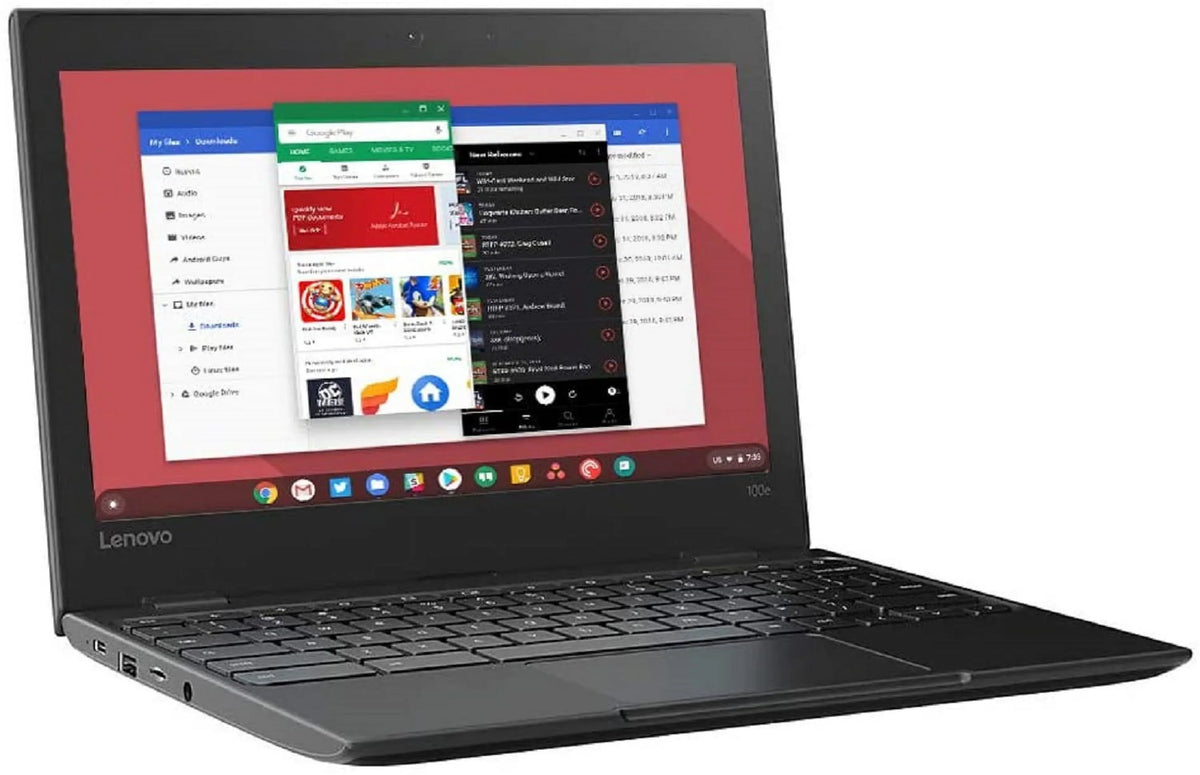 Restored  100E Chromebook 2Nd Gen Mtk 11.6" Mediatek MT8173C 32 GB Chrome OS (Refurbished)
