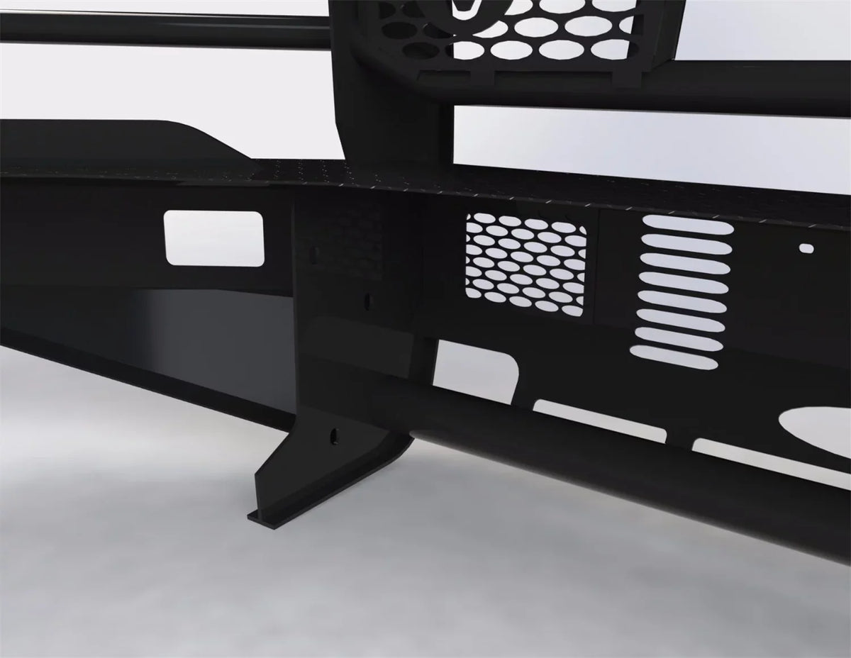 Ranch Hand FSF18HBL1 Summit Series Front Bumper; Retains Factory Tow Hook; Camera Access; Fits select: 2019  F150 SUPERCREW, 2018  F150