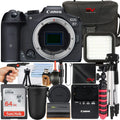 EOS R7 Mirrorless Camera (Body Only) with SanDisk 64GB Memory Card + Case + Tripod + SV Premium Accessory Bundle
