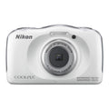 COOLPIX S33 13.2MP Waterproof Shockproof Freezeproof White Digital Camera
