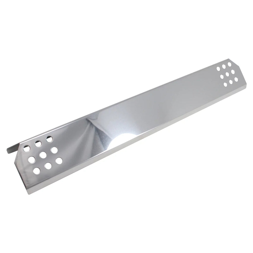 2-Pack BBQ Grill Heat Shield Plate Tent Replacement Parts for Jenn Air 720-0709B - appropriate Barbeque Stainless Steel Flame Tamer, Flavorizer Bar, Vaporizer Bar, Burner wrap 16 1/8"