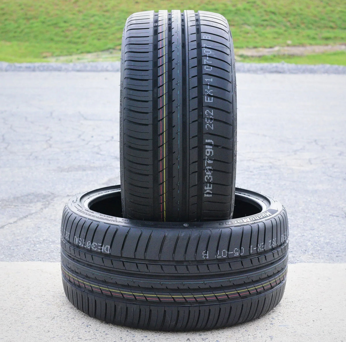 Pair of 2 (TWO) Cosmo MuchoMacho 235/35ZR19 235/35R19 91Y XL All Season Performance Tires Fits: 2018-23 Honda Civic Sport Touring, 2016-18  Focus RS