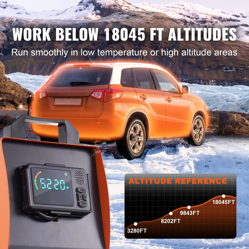 BENTISM 8 KW Diesel Air Heater, Bluetooth App Control All-on-one Diesel Heater with Automatic Altitude Adjustment, Remote Control and LCD, Portable Parking Heater for Home RV Trailer Camper Van vessel