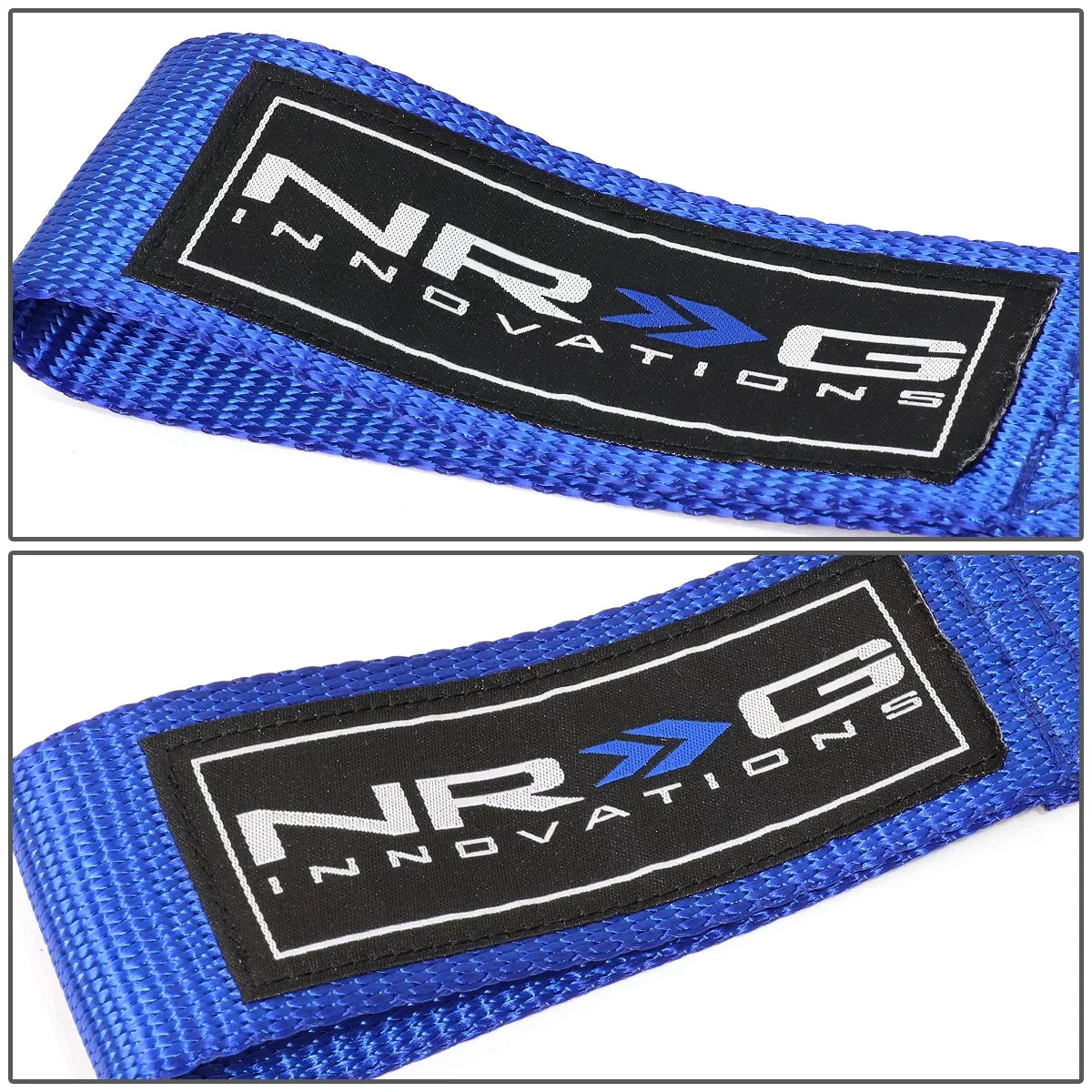 NRG Innovations NRG-TOW-E30BL NRG Innovations TOW-E30BL For 1984 to 1992  E30 318i 318is 325e 325i 325is 325ix 635csi M6 Racing Tow Hook Strap Belt 85 86 87 88 89 90 91 92 93