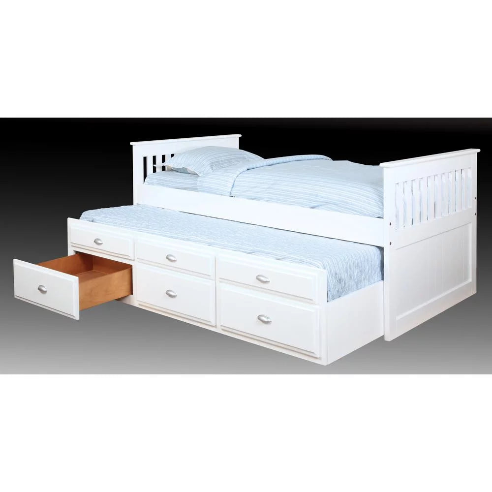 Bernards Logans Captain'S Bed- White