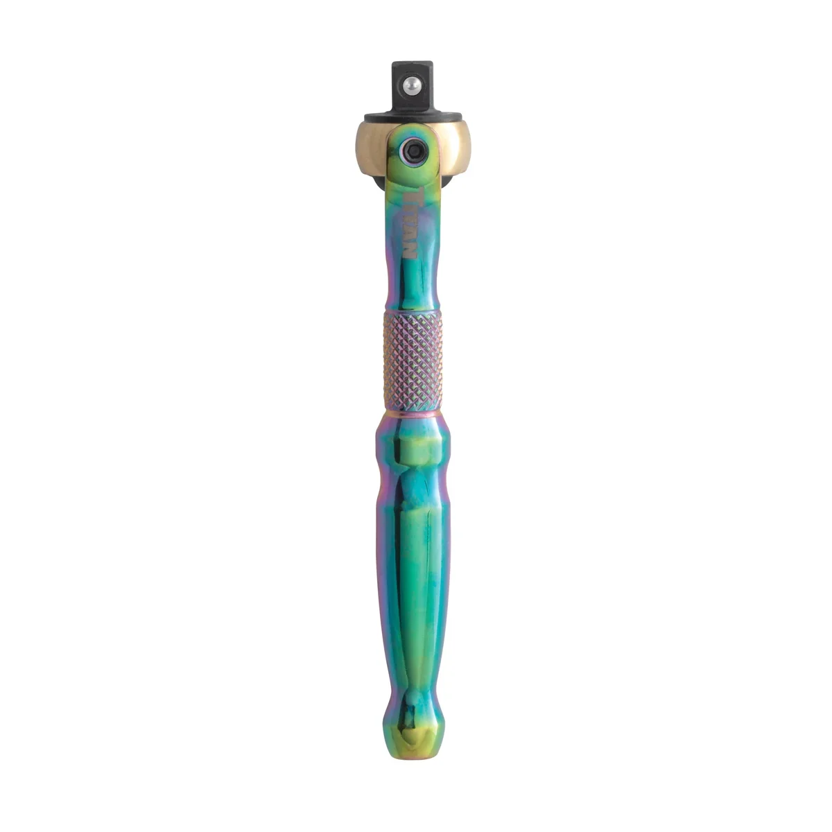 Drive Titanium Swivel Head Micro Ratchet. Titan 1/4 in