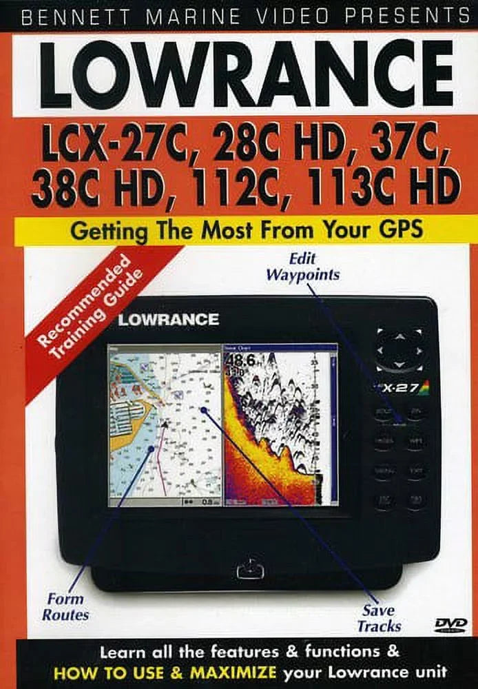 Lowrance Lcx-27c,28c Hd,37c,38c Hd,112c,113c Hd (DVD)