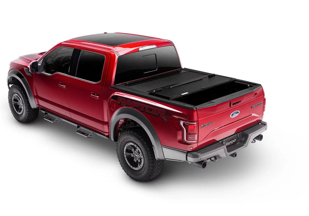 UnderCover by RealTruck ArmorFlex Hard Folding Truck Bed Tonneau protector | AX22019 | Fits 2015 - 2020  F-150 5' 7" Bed (67.1")
